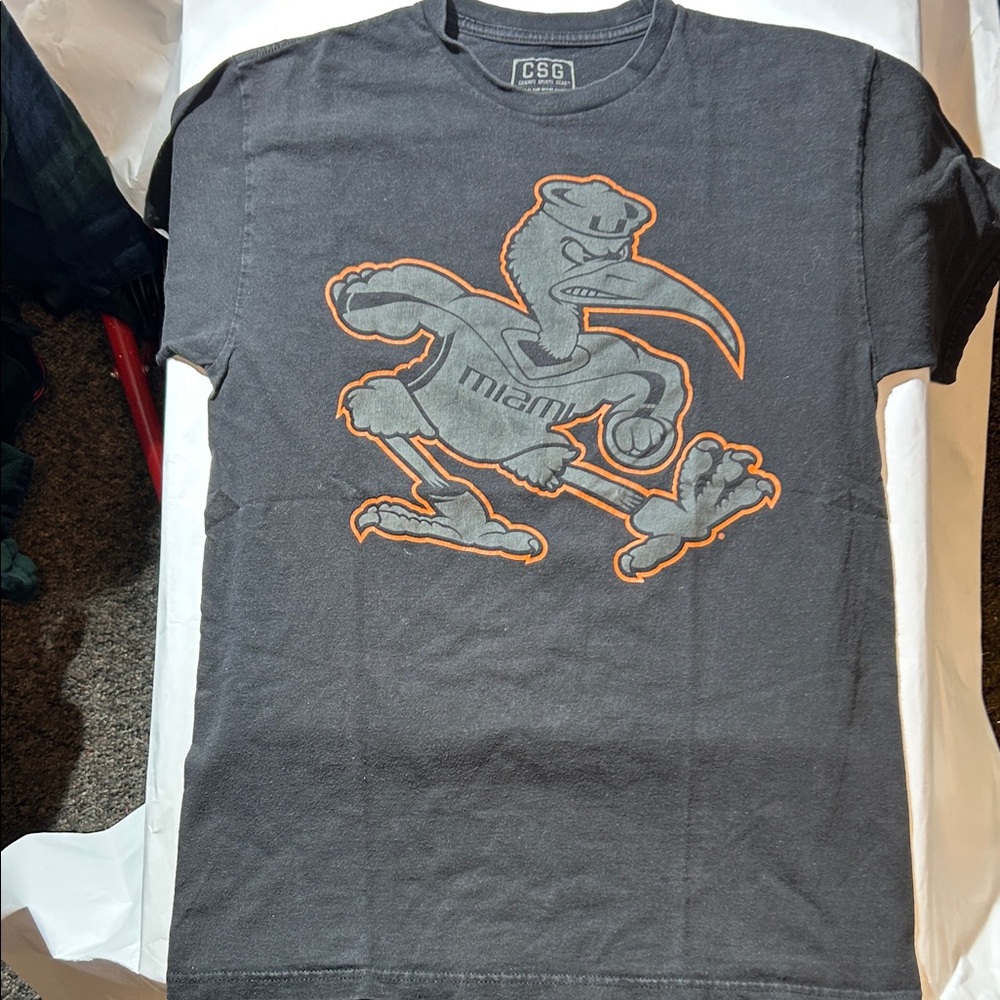 Miami Hurricanes Mascot Tee